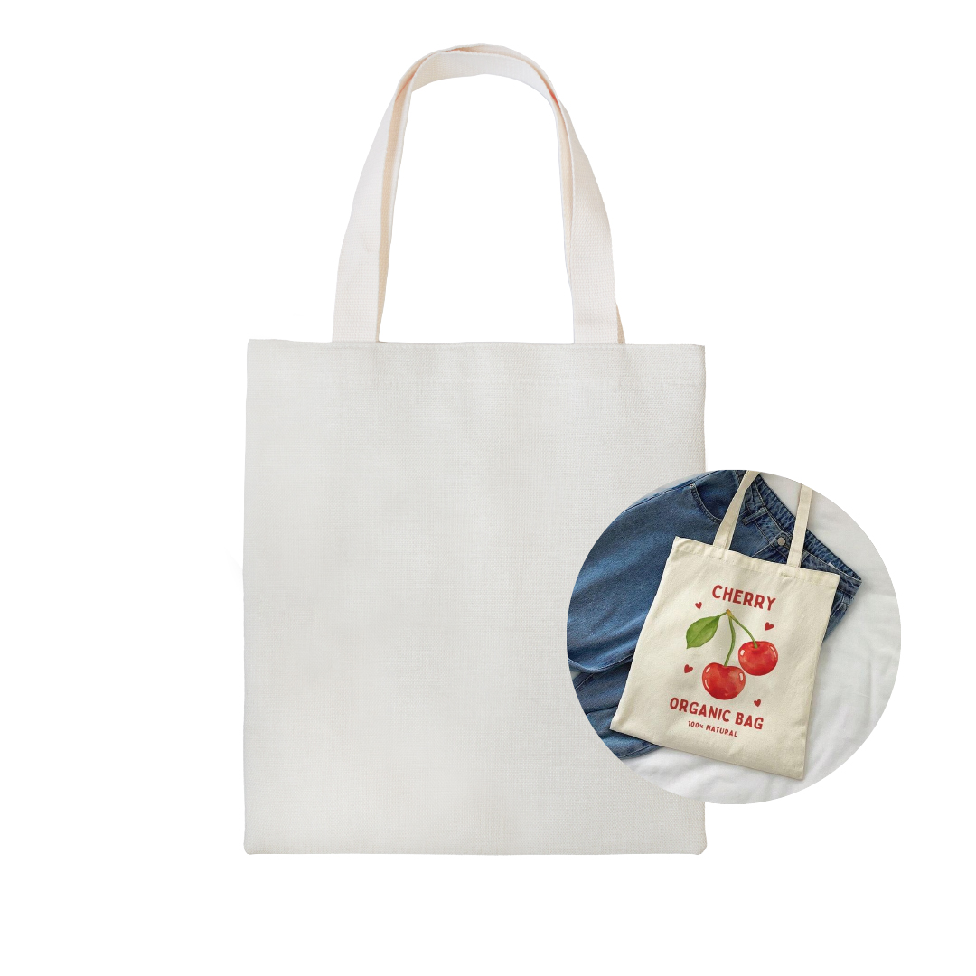 Bolsa sublimable símil lino - Mediana