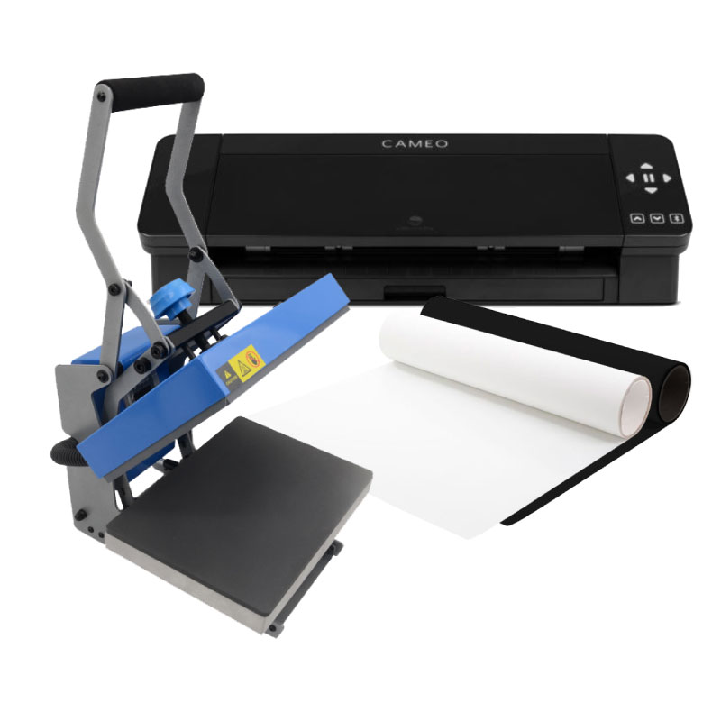 Combo Cameo 4 Negra + Hobby Press + Vinilos