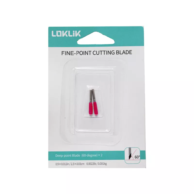 Cuchilla para Plotters LOKLiK/HTVRONT de 45 grados - 2 unidades