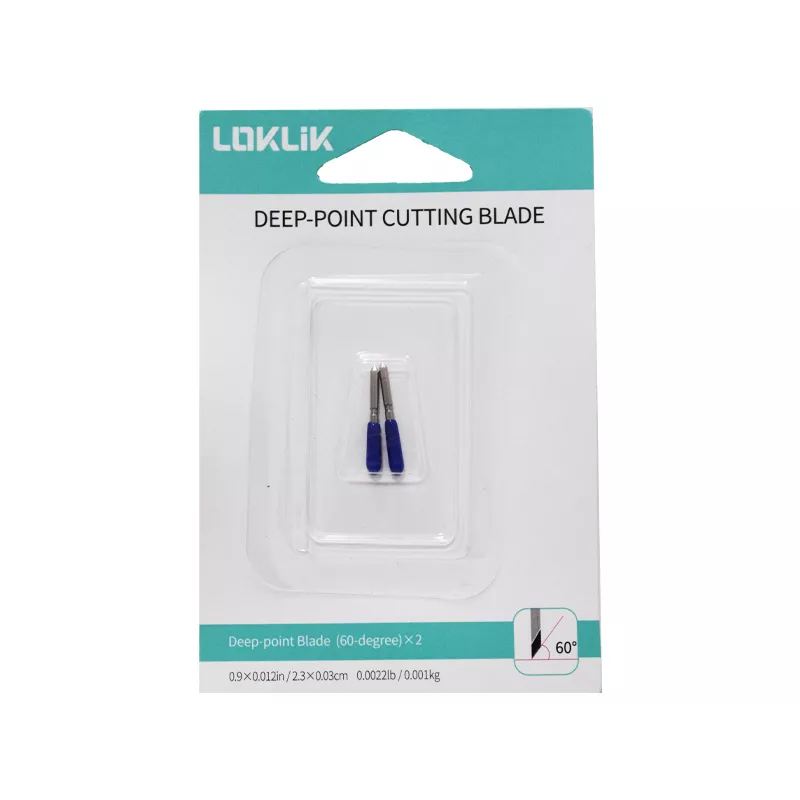 Cuchilla de 60 grados para plotters LOKLiK/HTVRONT - 2 unidades