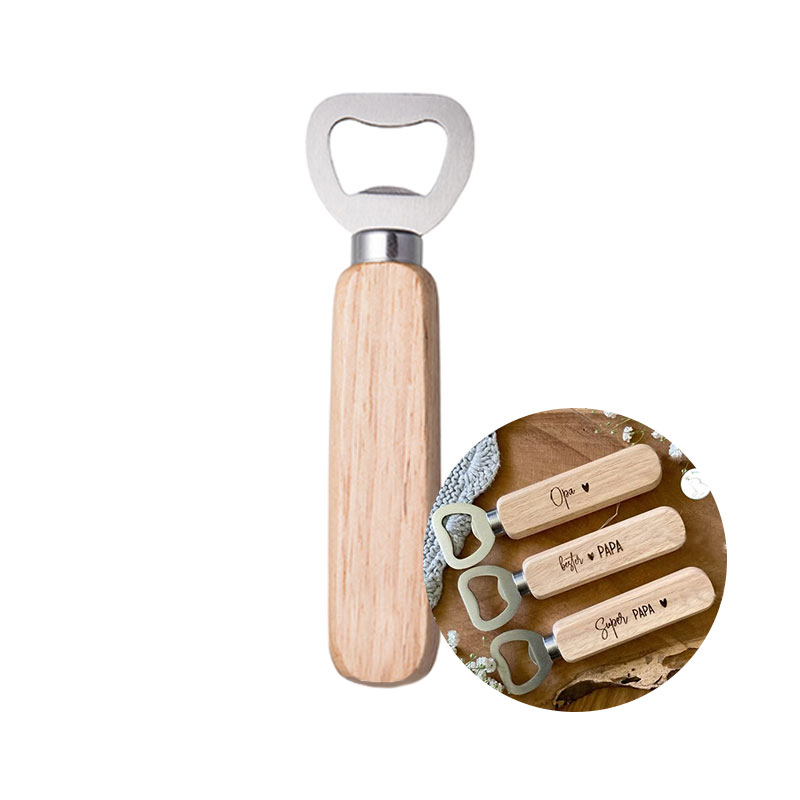 Destapador de botellas de madera para grabado láser