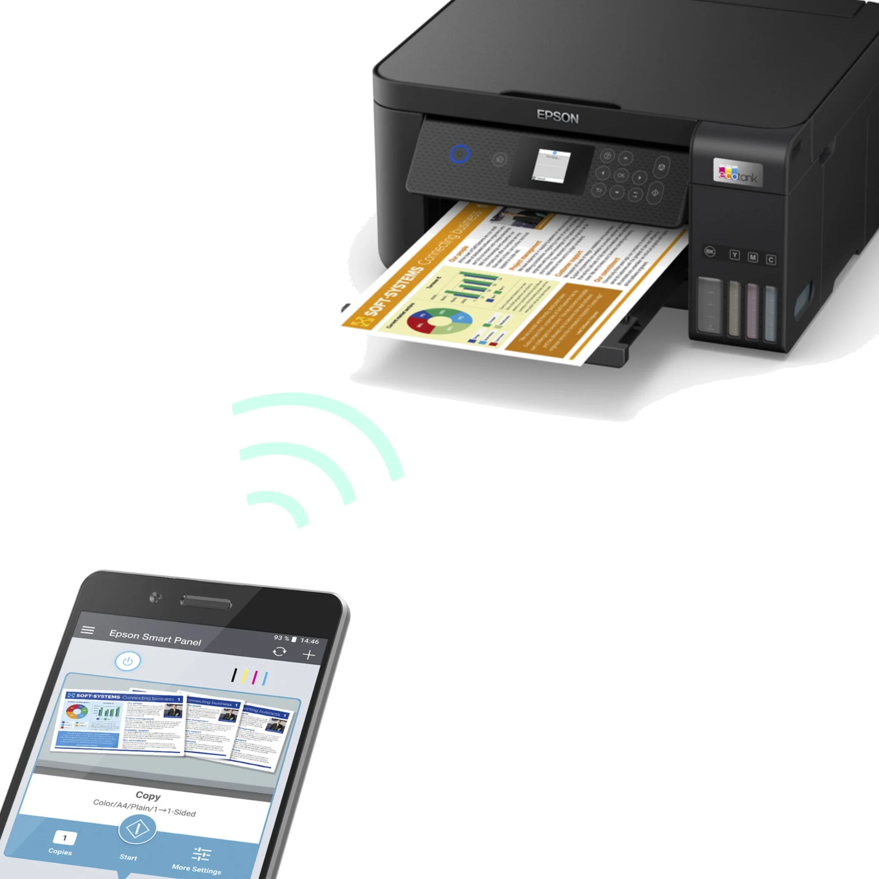 Impresora multifuncional Epson ecotank L4360 Wifi