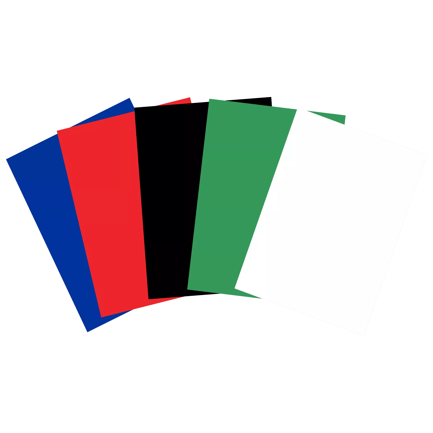 Pack de cartulinas surtidas colores básicos