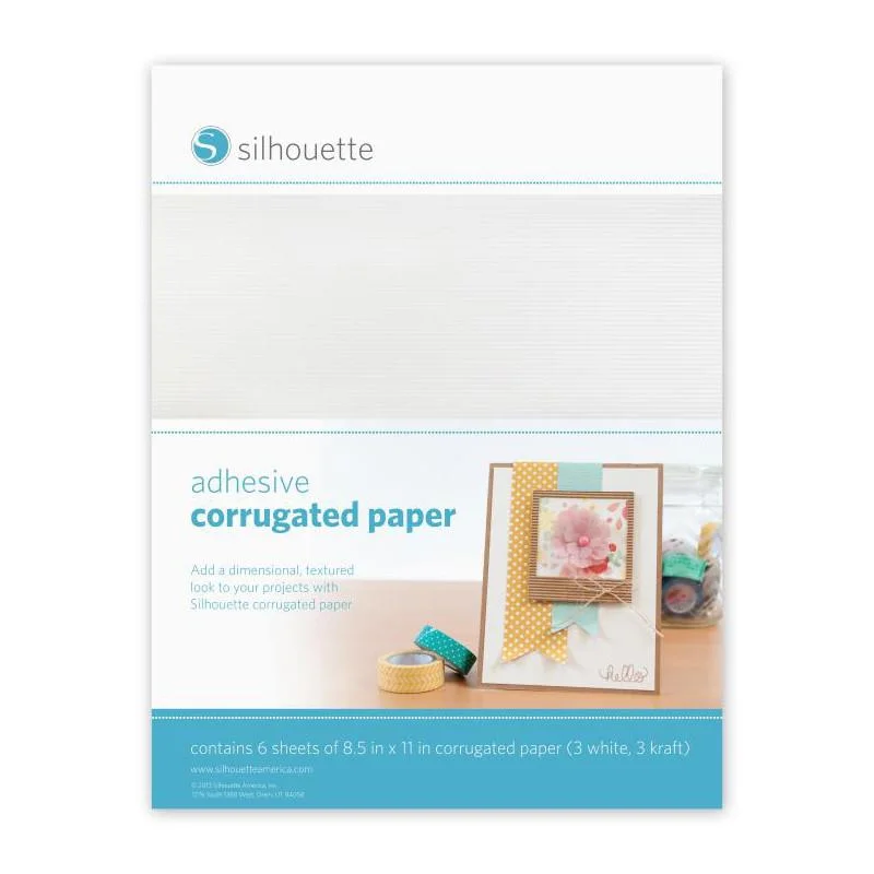 Papel autoadhesivo microcorrugado 