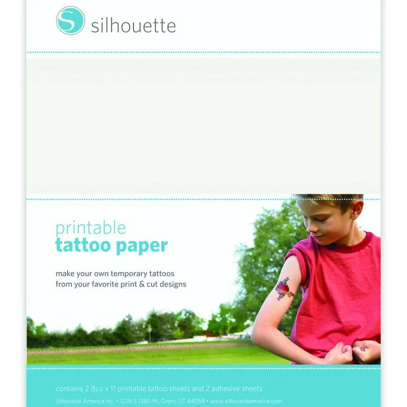 Papel para tatuajes temporales