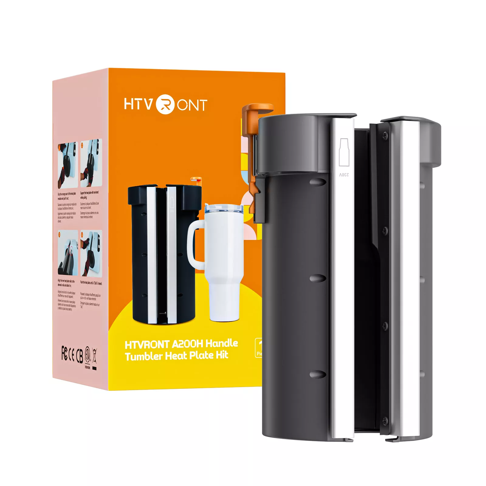 Módulo para vasos 40oz para HTVRONT A200