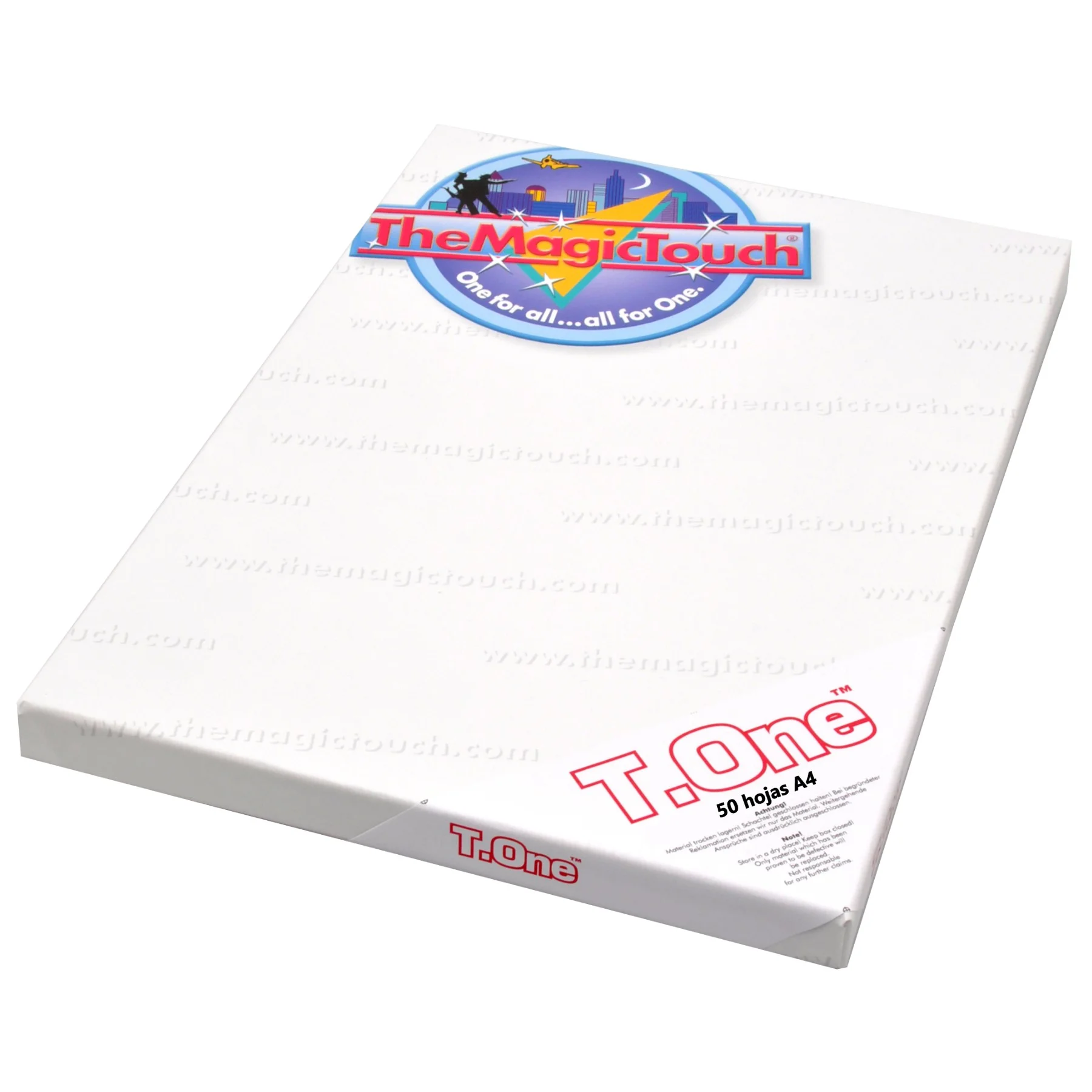 T-ONE Transfer textil autoperfilado/base foil 50 hjs A4
