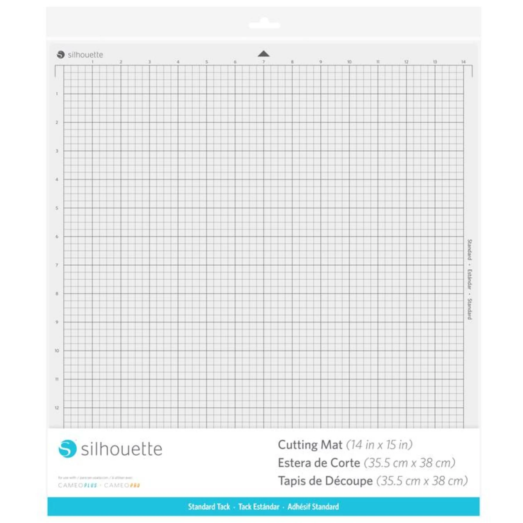 Tapete de corte 35,5 x 38 cm para Silhouette Cameo 4 Plus