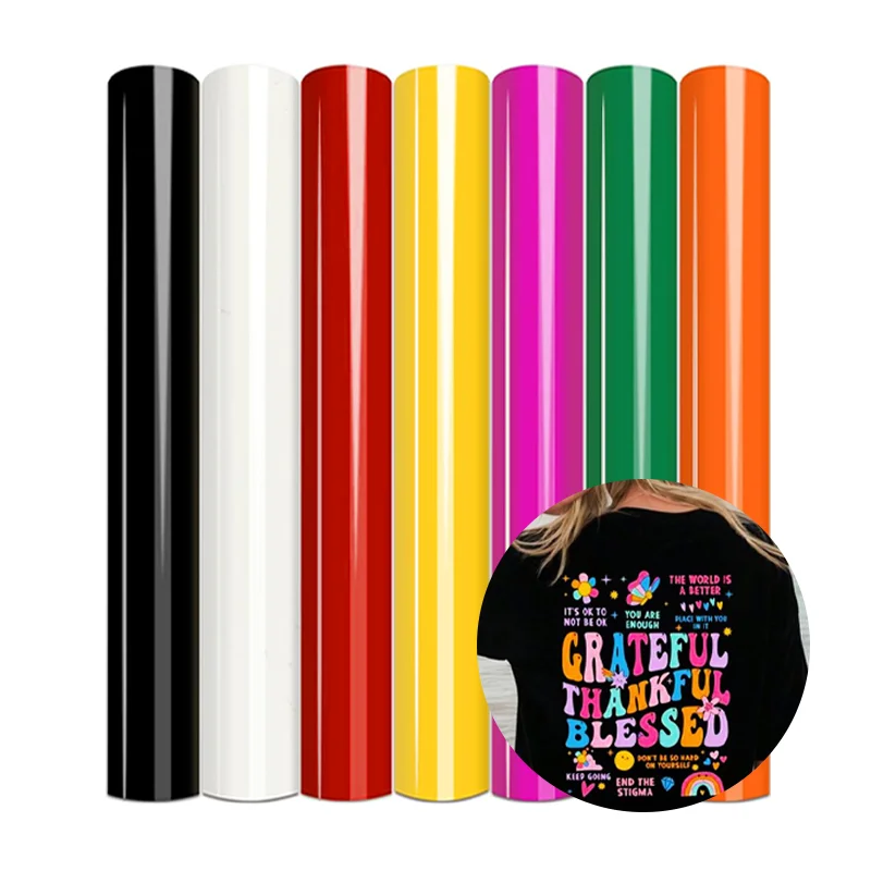 Vinilo termotransferible premium liso 50 cm de ancho